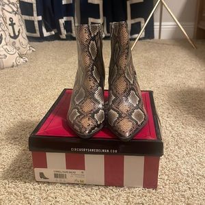 Sam Edelman Snake Skin Bootie